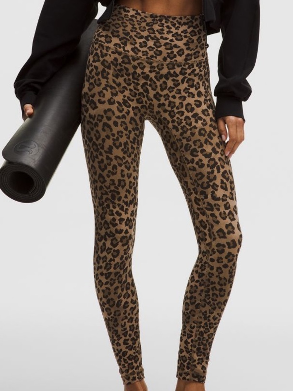 NWT Lululemon No Line Align High-Rise Leopard Print Leggings
